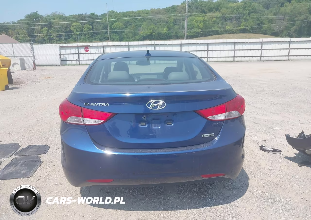 2013 Hyundai Elantra Limited VIN:KMHDH4AE5DU676255 - 17