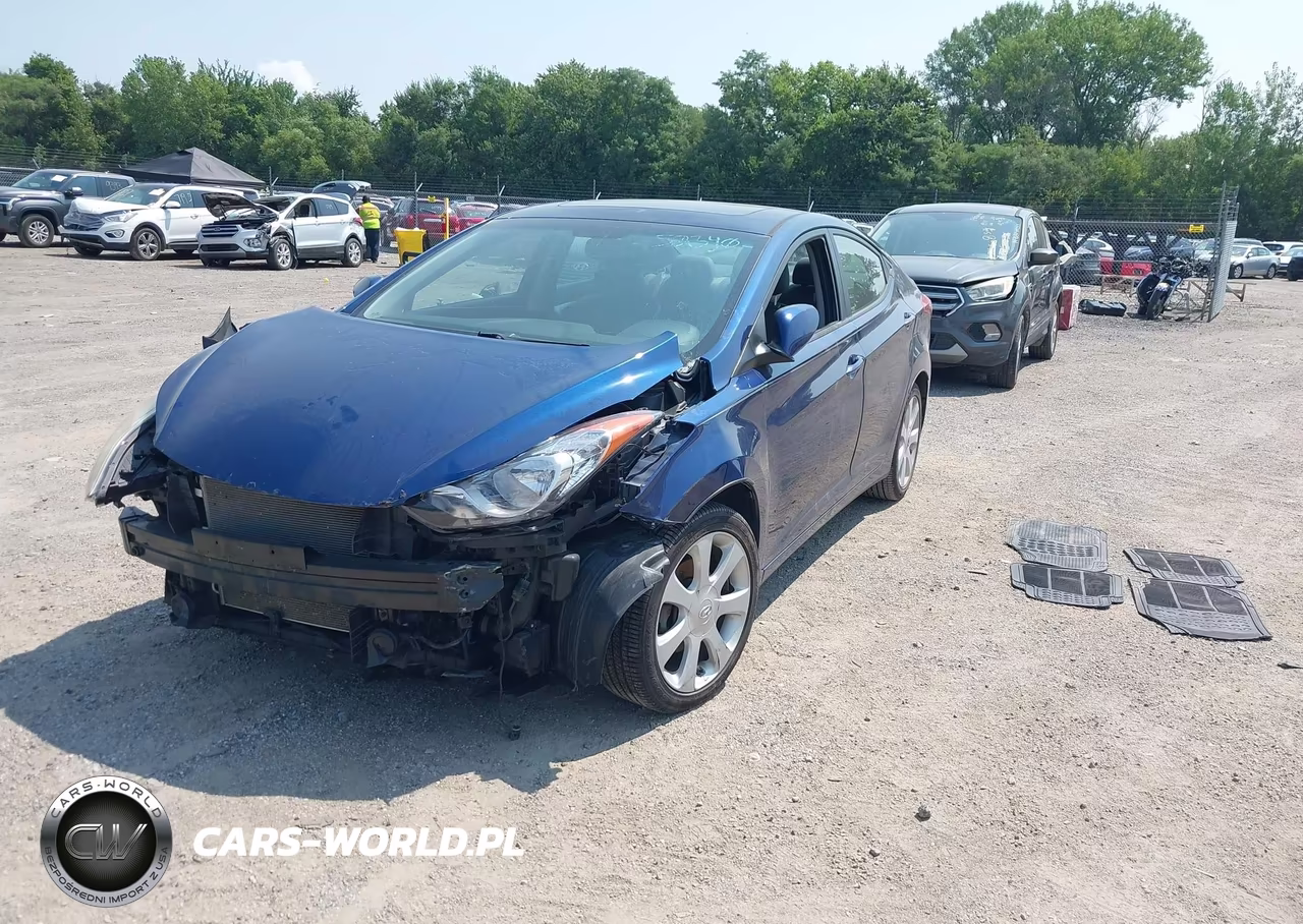 2013 Hyundai Elantra Limited VIN:KMHDH4AE5DU676255 - 2