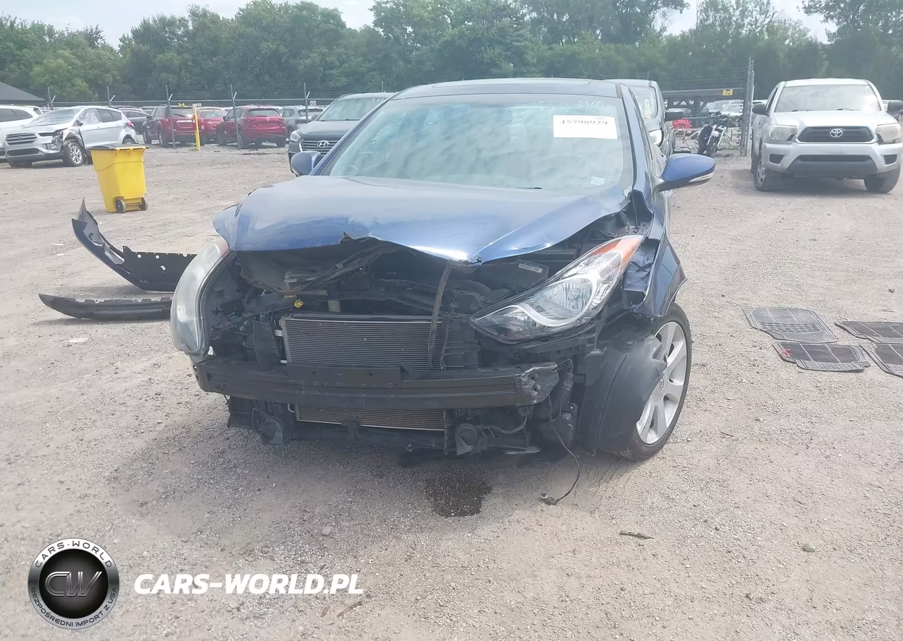 2013 Hyundai Elantra Limited VIN:KMHDH4AE5DU676255 - 6