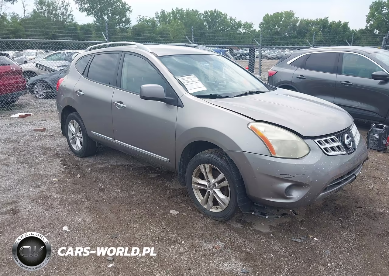 2012 Nissan Rogue Sv VIN:JN8AS5MV6CW359988 - 1