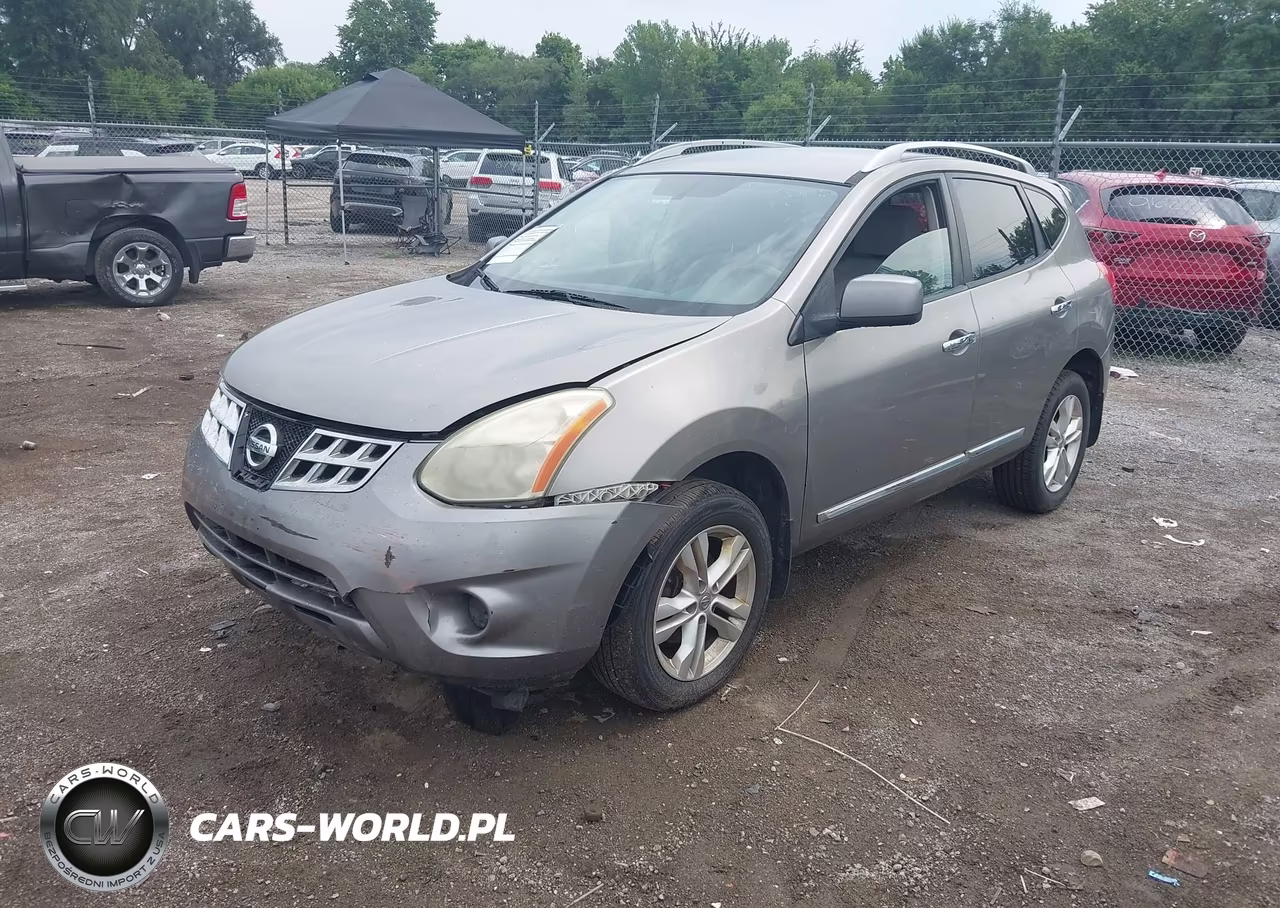 2012 Nissan Rogue Sv VIN:JN8AS5MV6CW359988 - 2