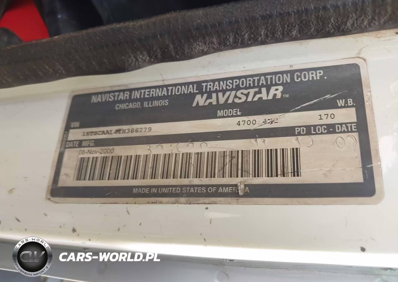 2001 International 4000 4700 VIN:1HTSCAAL41H386779 - 8