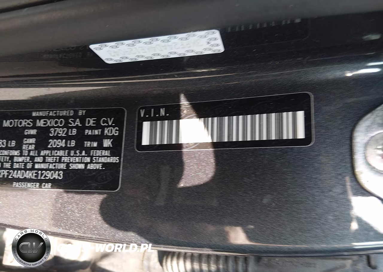2019 Kia Forte Fe VIN:3KPF24AD4KE129043 - 9