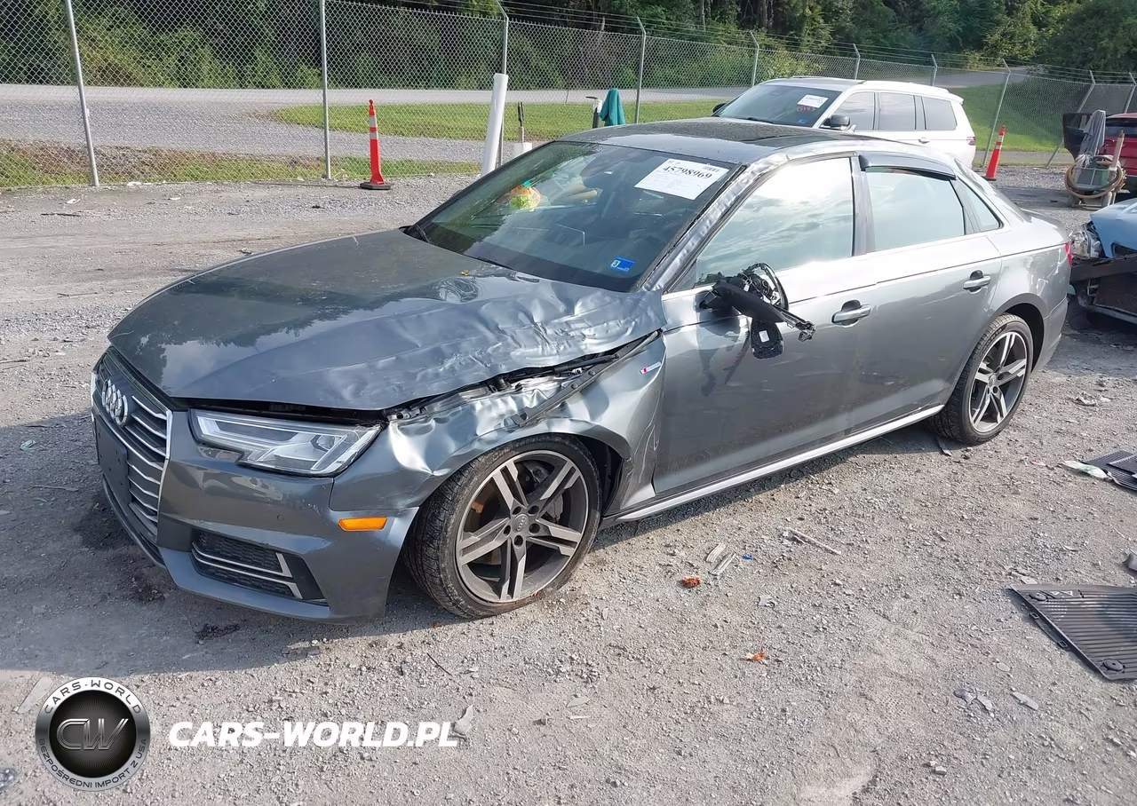 2017 Audi A4 Premium Plus VIN:WAUENAF49HN066663 - 2