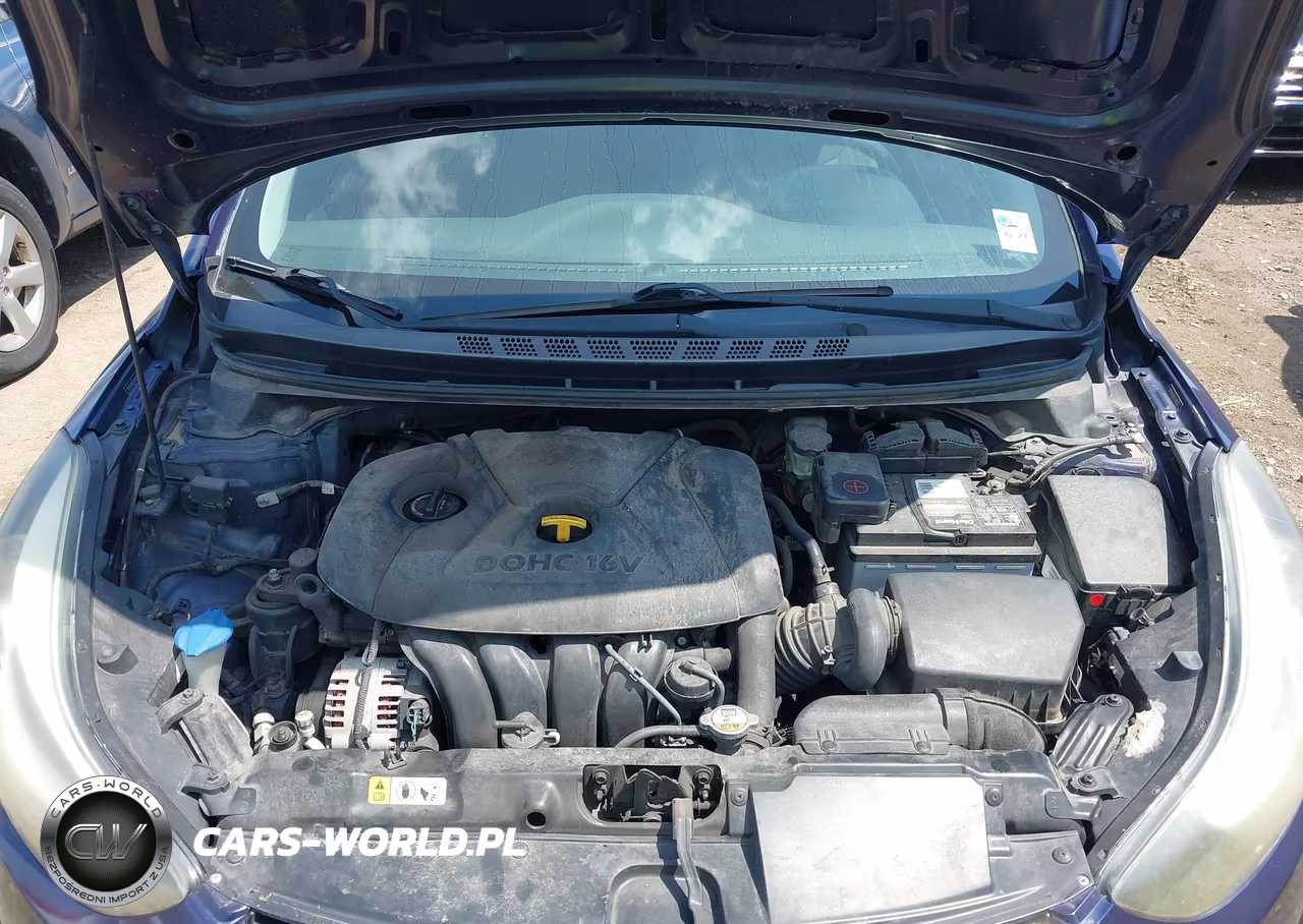2014 Hyundai Elantra Se VIN:5NPDH4AEXEH481929 - 10