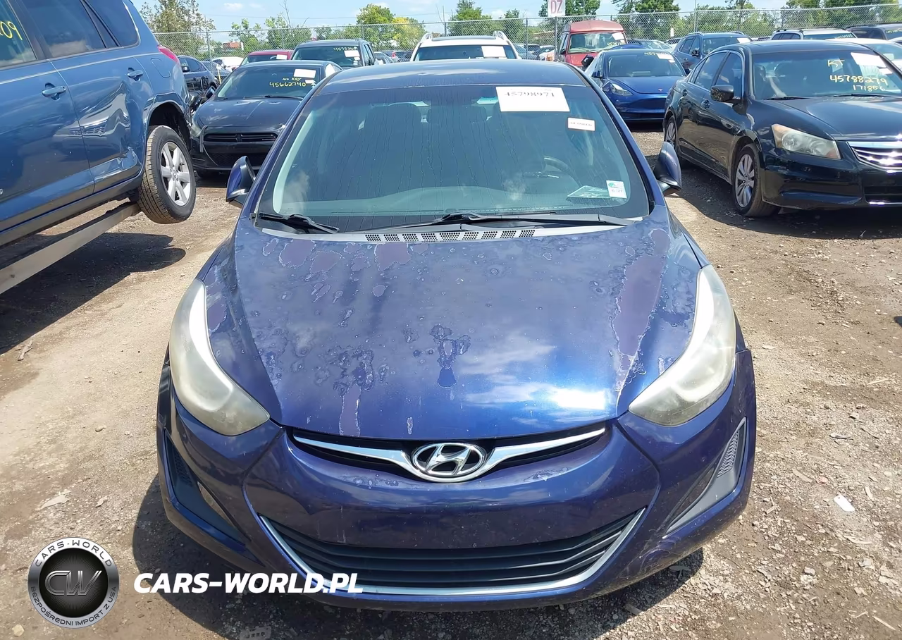 2014 Hyundai Elantra Se VIN:5NPDH4AEXEH481929 - 12