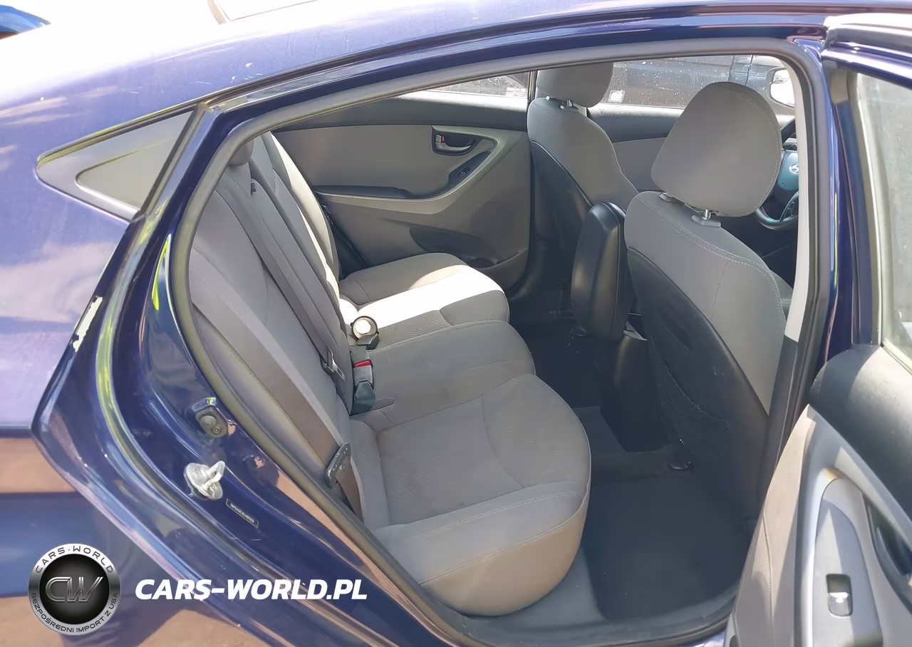 2014 Hyundai Elantra Se VIN:5NPDH4AEXEH481929 - 8
