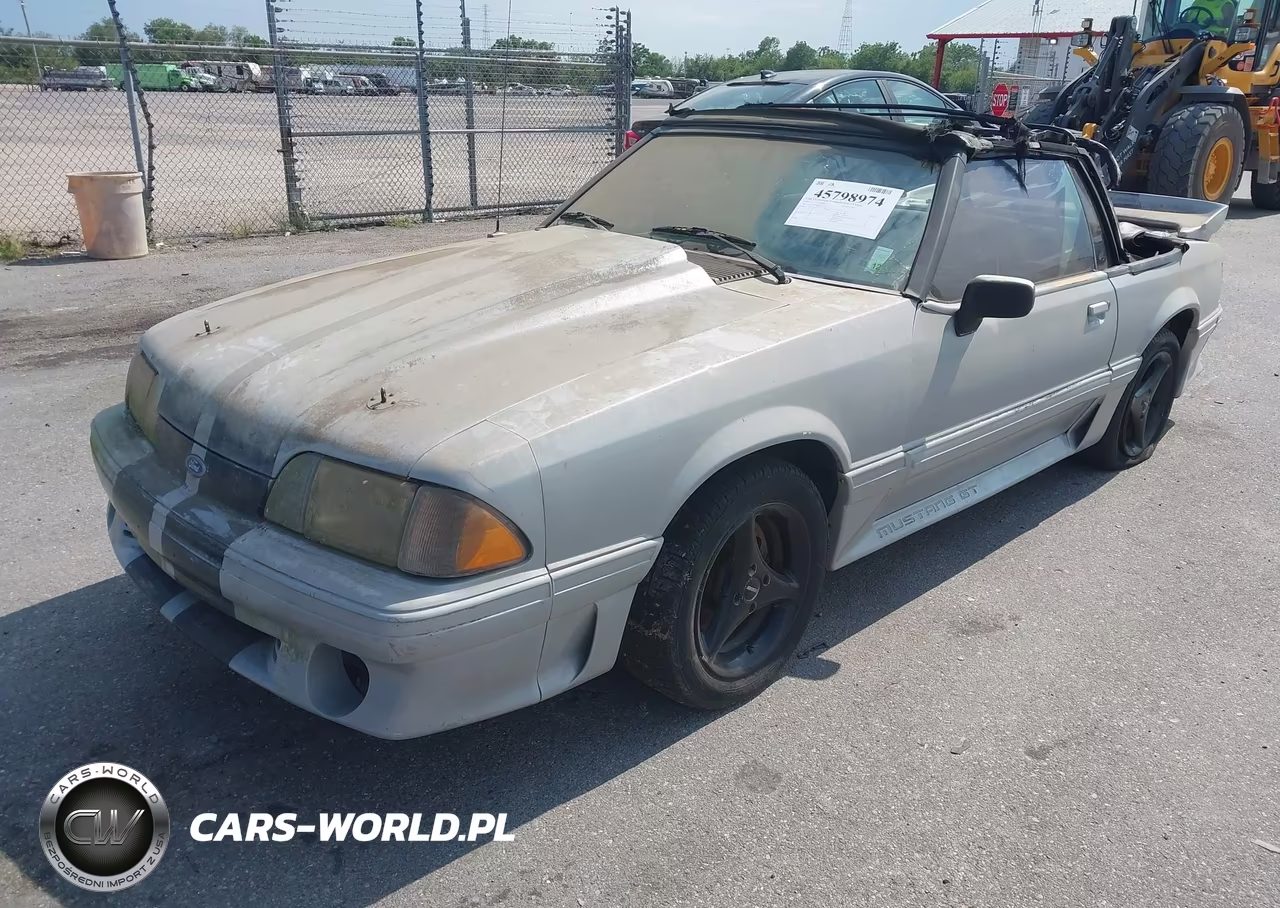 1991 Ford Mustang Gt-Cobra Gt VIN:1FACP45E4MF113141 - 2