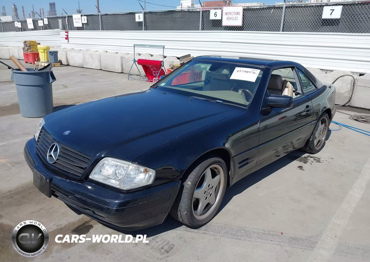 1998 Mercedes-Benz Sl 500 VIN:WDBFA67F9WF167336 - 2