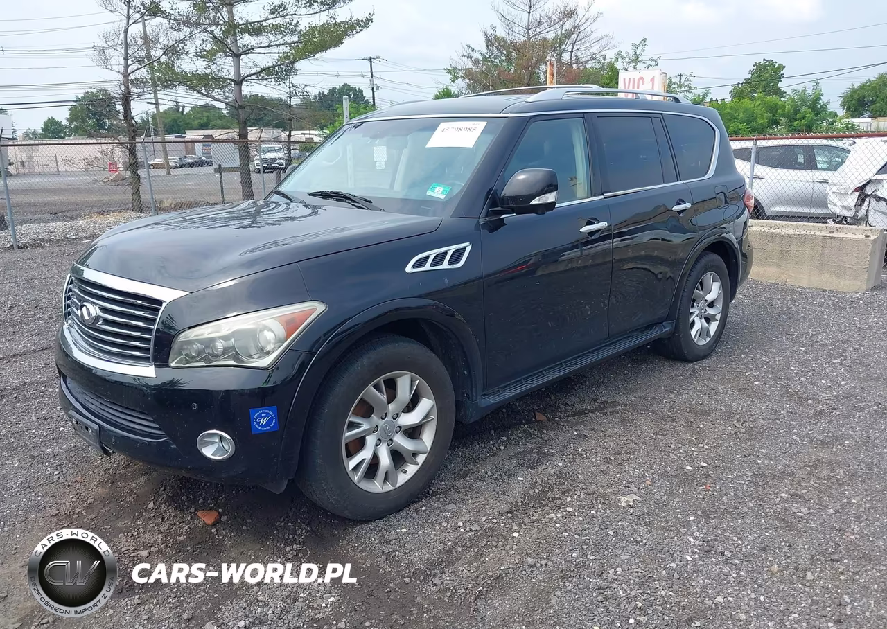 2012 Infiniti Qx56 VIN:JN8AZ2NC7C9316864 - 2