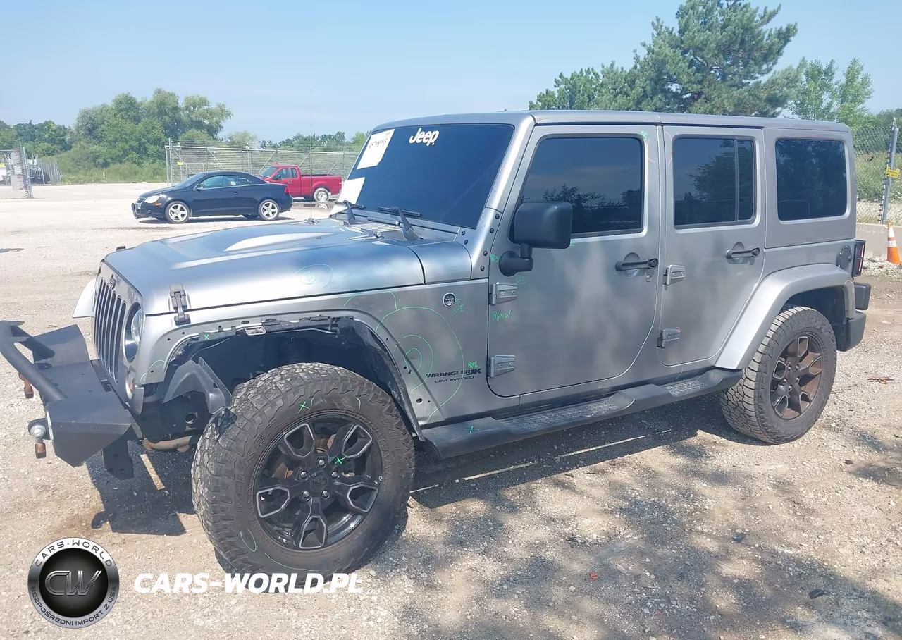2018 Jeep Wrangler Jk Unlimited Altitude 4X4 VIN:1C4BJWEG2JL853580 - 2