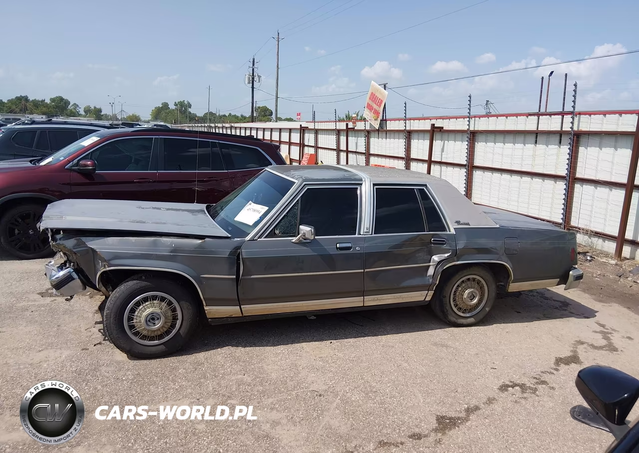 1987 Ford Crown Victoria Lx VIN:2FABP74F7HX100773 - 14