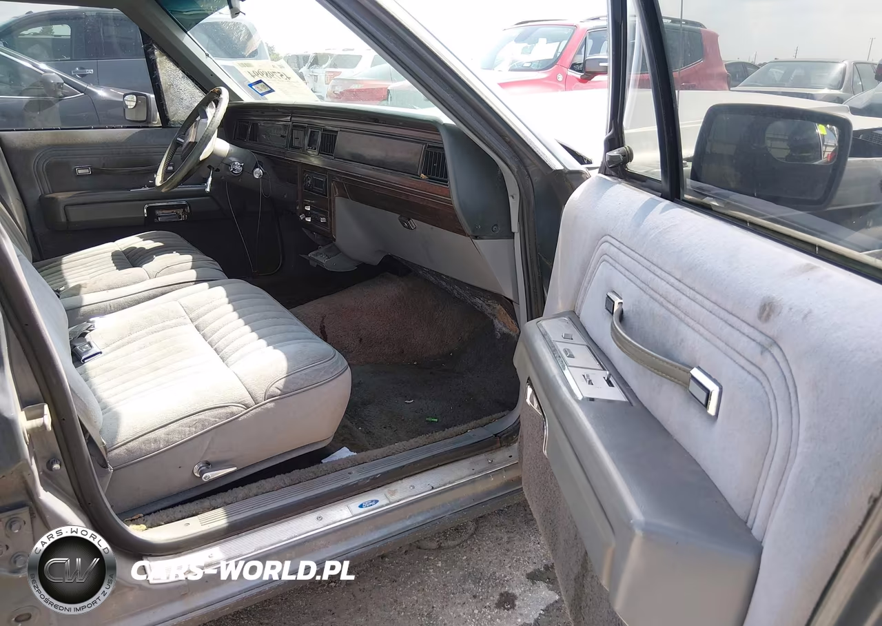 1987 Ford Crown Victoria Lx VIN:2FABP74F7HX100773 - 5