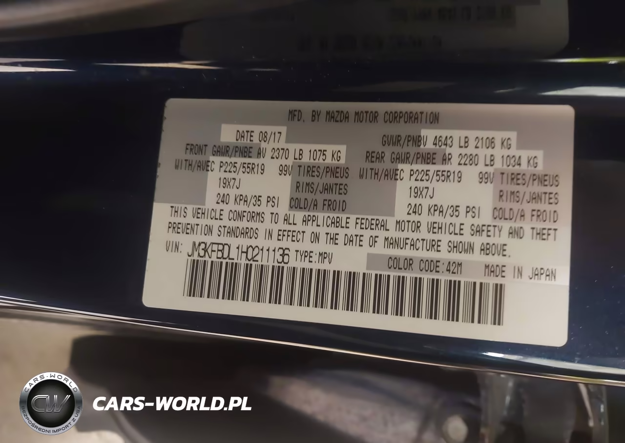 2017 Mazda Cx-5 Grand Select VIN:JM3KFBDL1H0211136 - 9