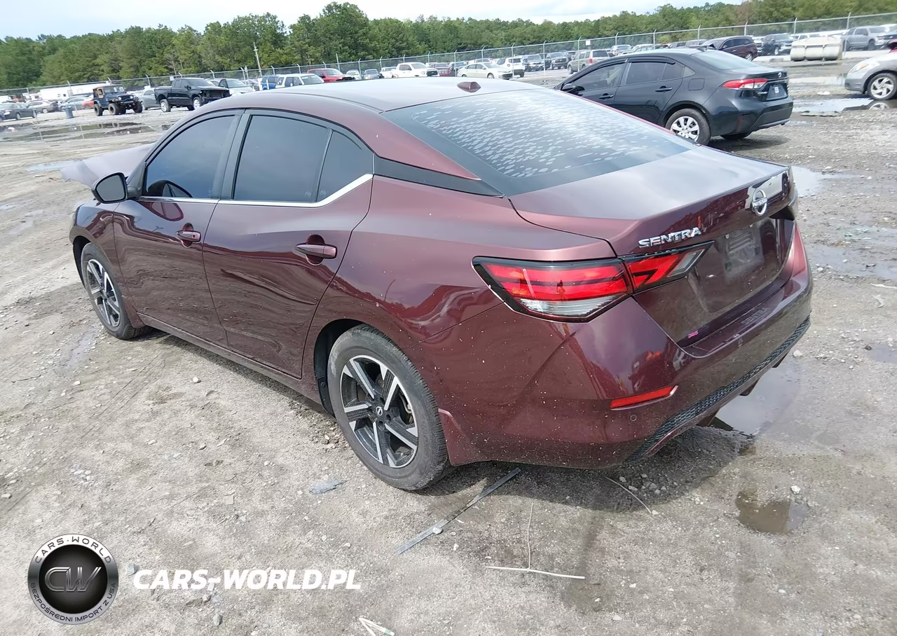 2024 Nissan Sentra Sv Xtronic Cvt VIN:3N1AB8CVXRY309582 - 3
