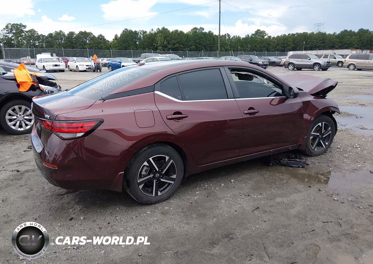 2024 Nissan Sentra Sv Xtronic Cvt VIN:3N1AB8CVXRY309582 - 4