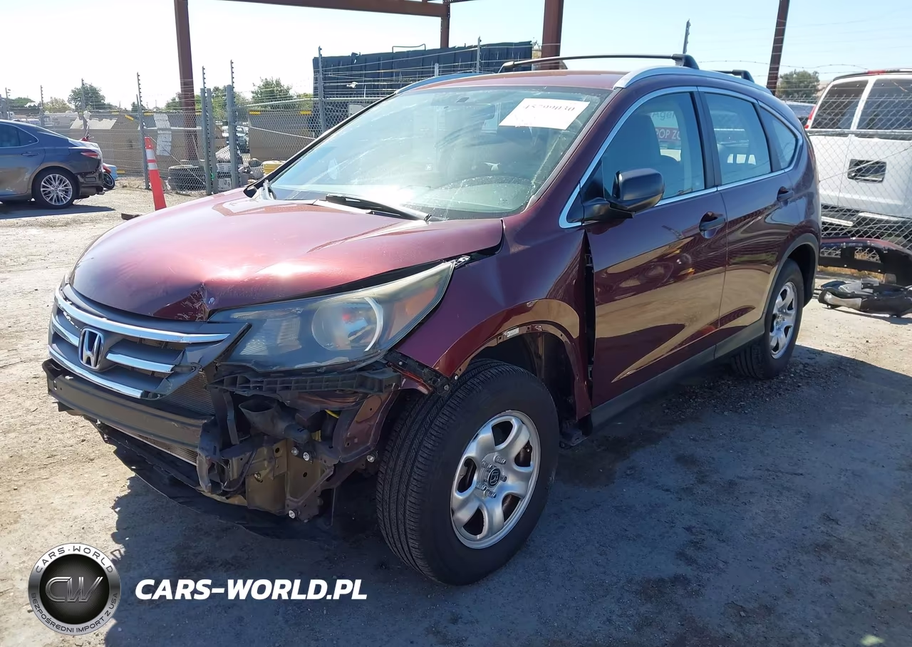 2012 Honda Cr-V Lx VIN:5J6RM3H31CL033257 - 2