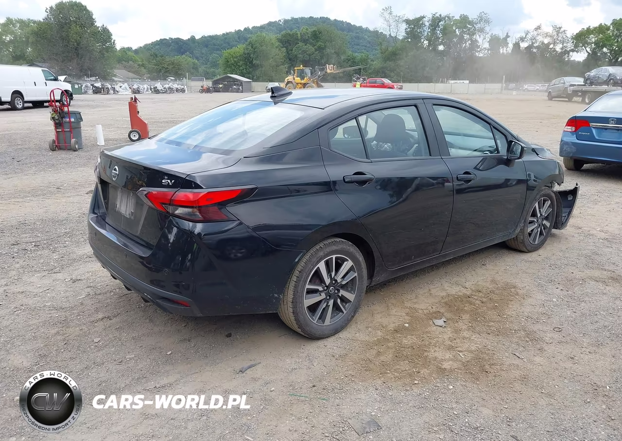 2021 Nissan Versa Sv Xtronic Cvt VIN:3N1CN8EV4ML893089 - 4