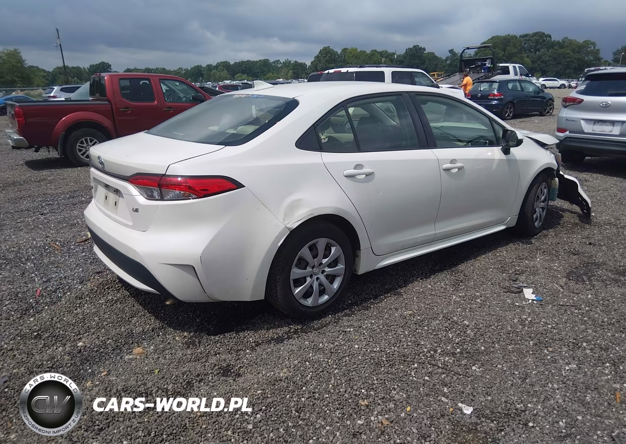 2020 Toyota Corolla Le VIN:JTDEPRAE8LJ074491 - 4
