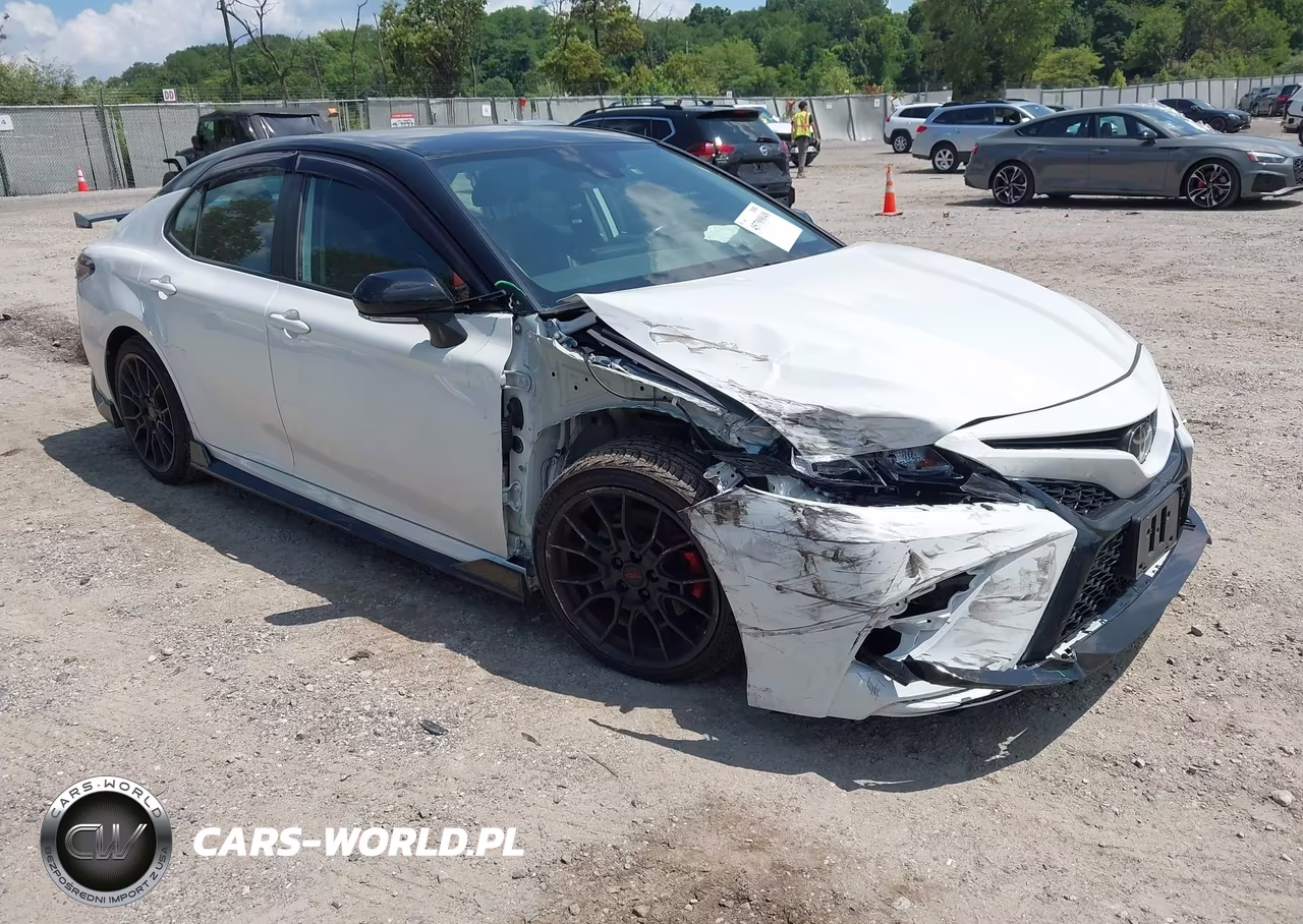 2022 Toyota Camry Trd VIN:4T1KZ1AK6NU070909 - 1