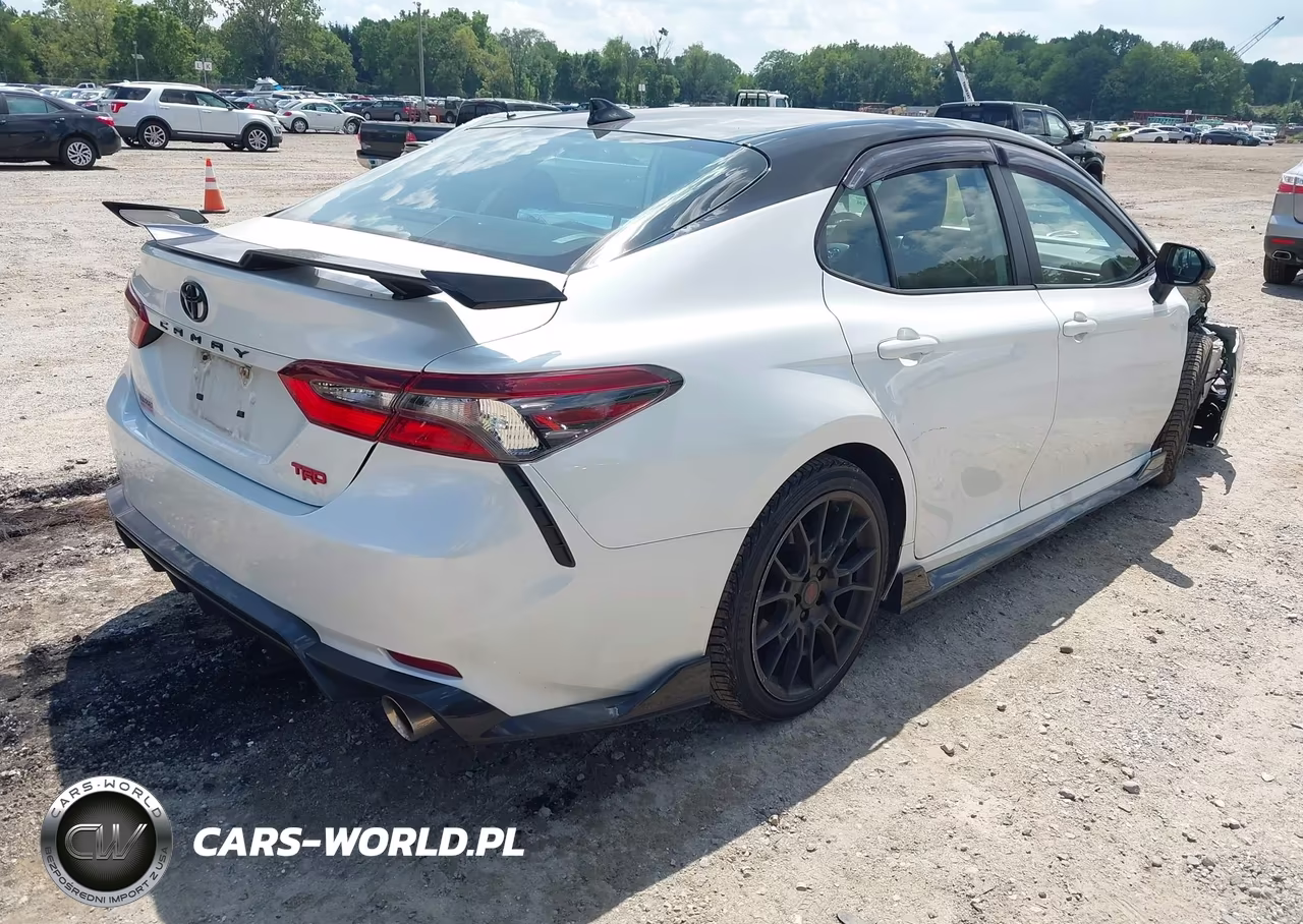 2022 Toyota Camry Trd VIN:4T1KZ1AK6NU070909 - 4