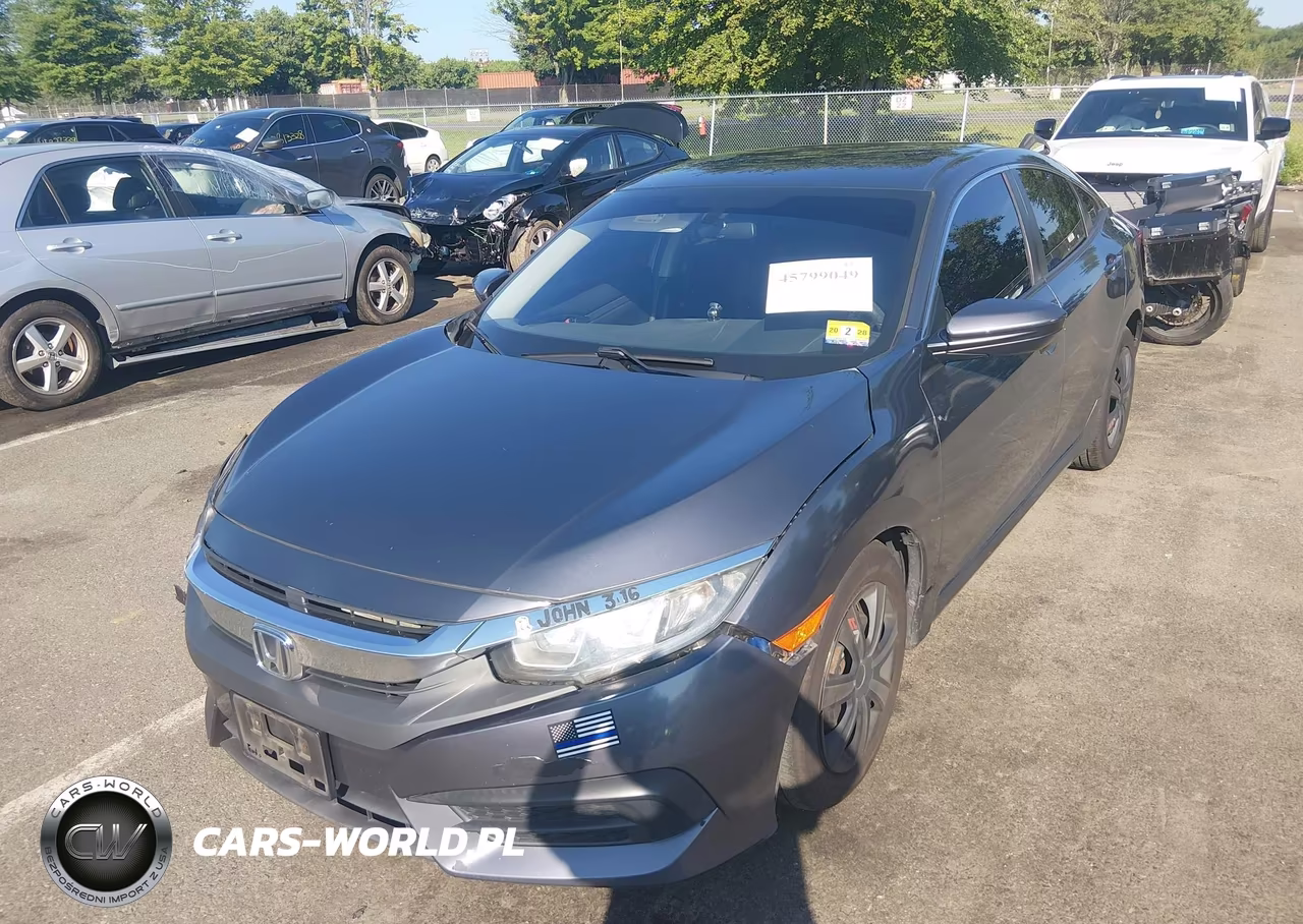 2017 Honda Civic Lx VIN:19XFC2F52HE223966 - 2