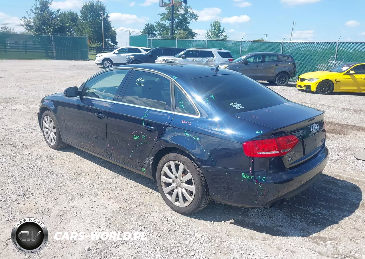 2011 Audi A4 2.0T Premium VIN:WAUFFAFL1BA093105 - 3