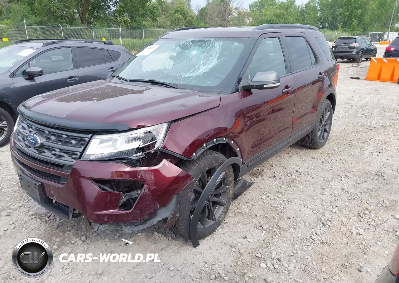 2018 Ford Explorer Xlt VIN:1FM5K8D8XJGA91460 - 2