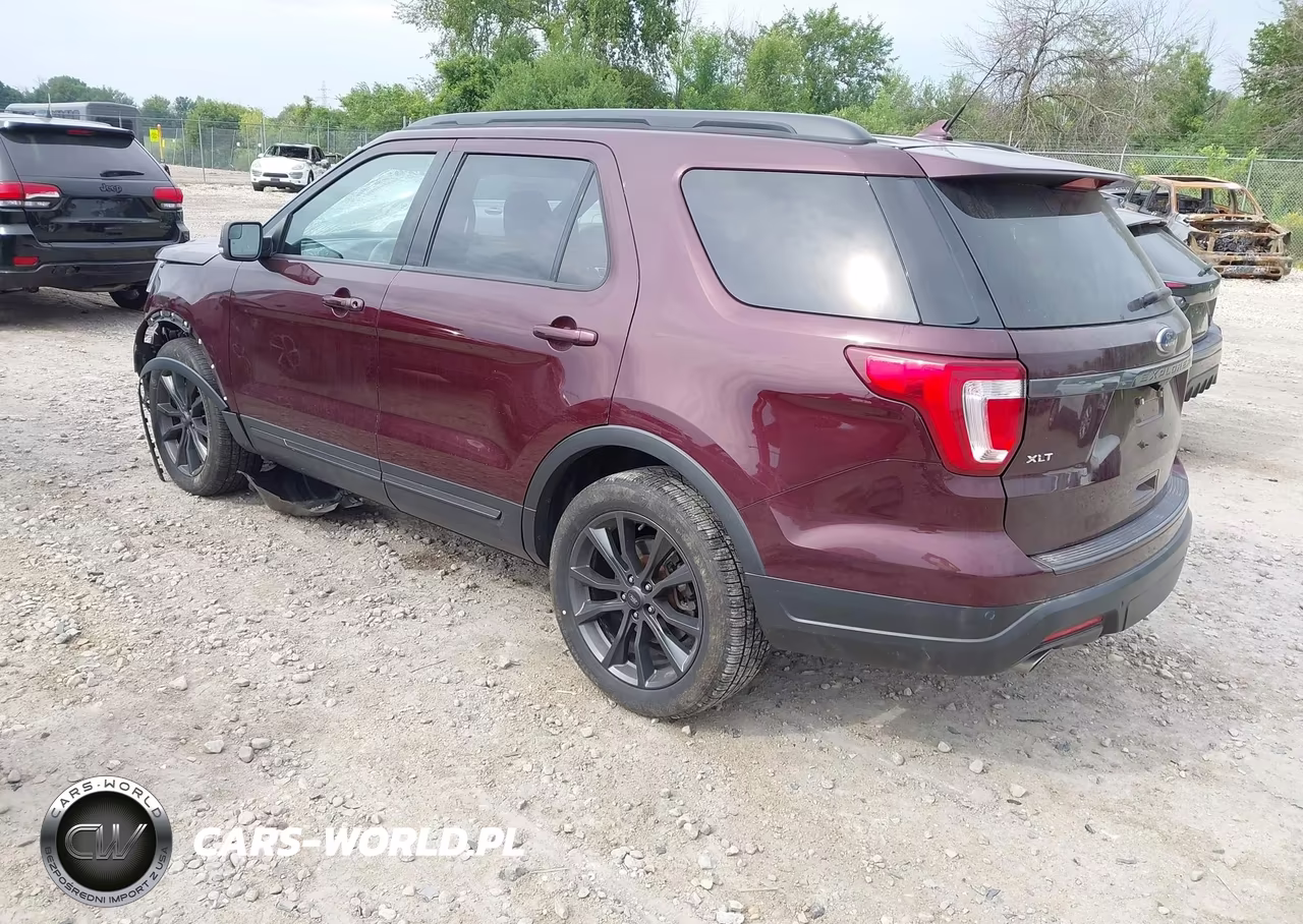 2018 Ford Explorer Xlt VIN:1FM5K8D8XJGA91460 - 3