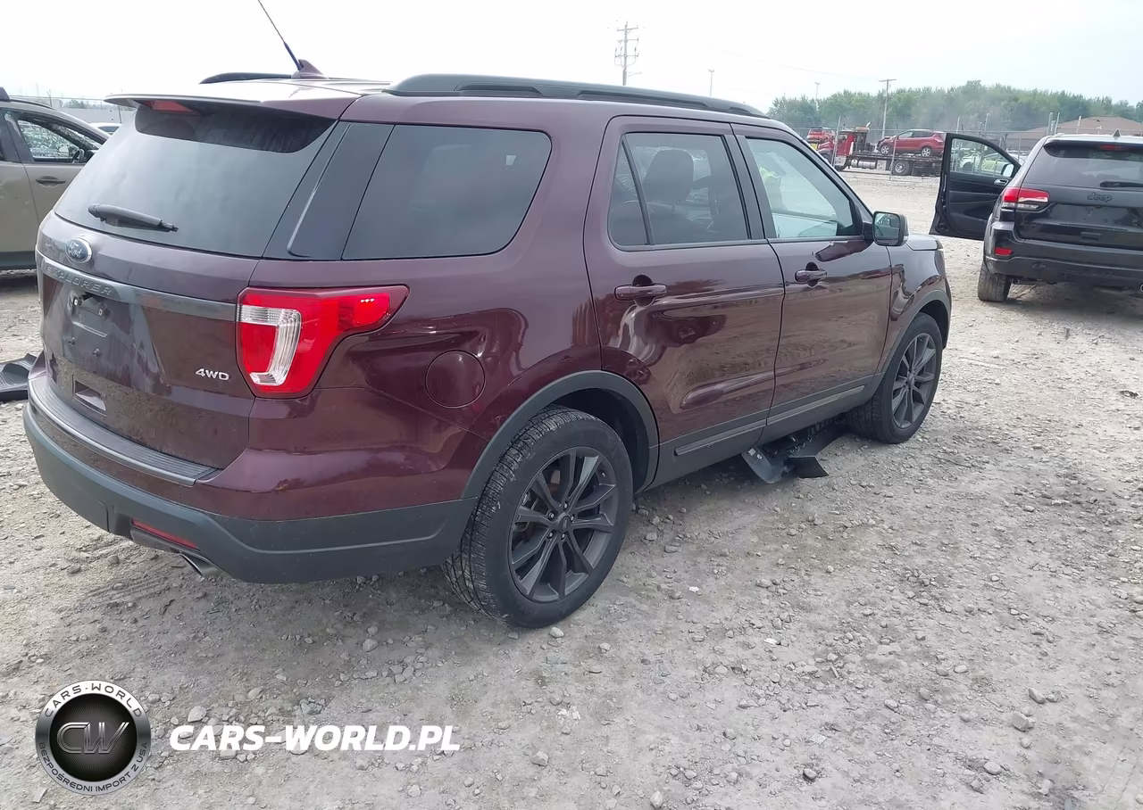 2018 Ford Explorer Xlt VIN:1FM5K8D8XJGA91460 - 4