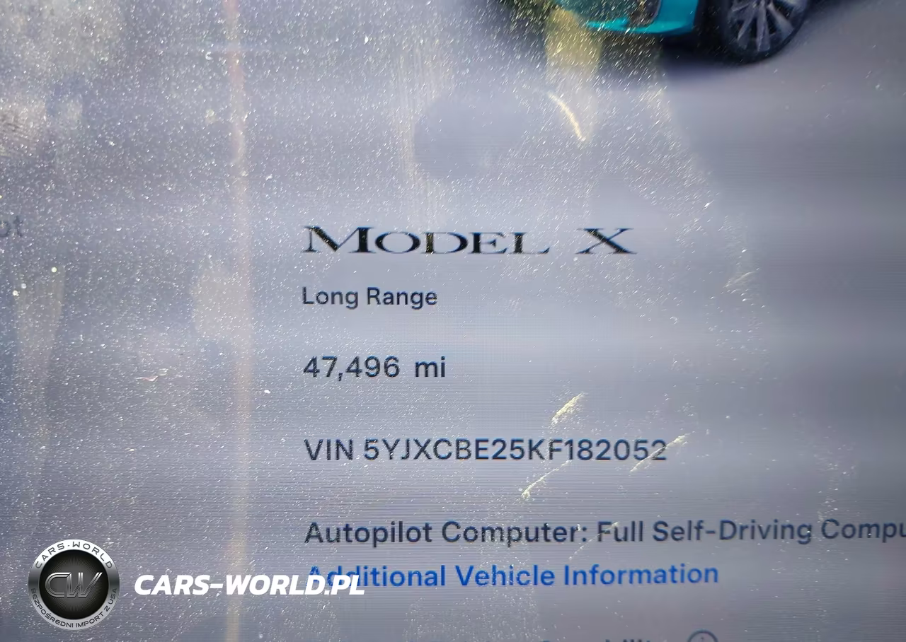 2019 Tesla Model X 100D-75D-Long Range VIN:5YJXCBE25KF182052 - 14