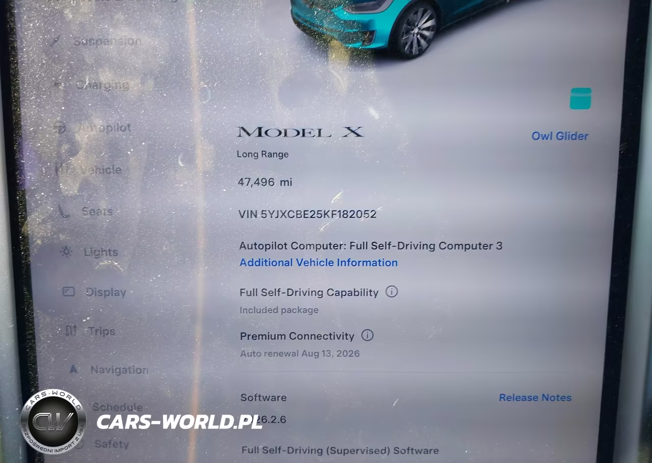 2019 Tesla Model X 100D-75D-Long Range VIN:5YJXCBE25KF182052 - 7