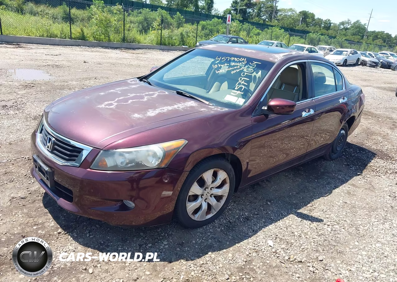 2010 Honda Accord 3.5 Ex-L VIN:5KBCP3F80AB013570 - 2