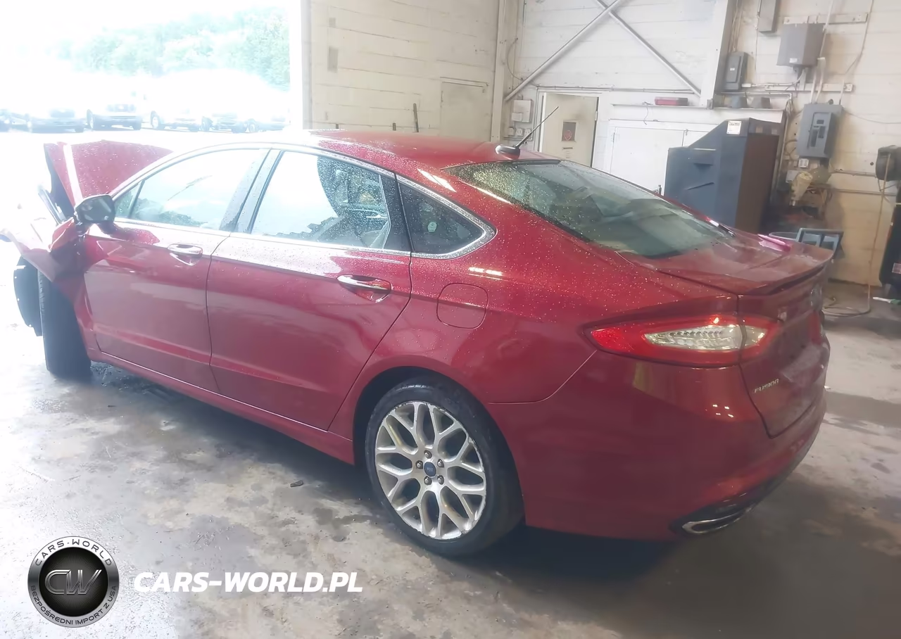 2014 Ford Fusion Titanium VIN:3FA6P0D97ER362791 - 3