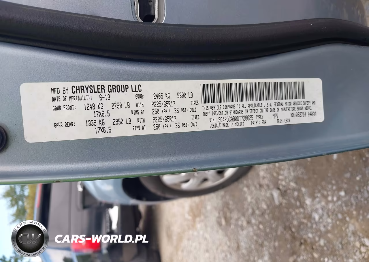 2013 Dodge Journey American Value Pkg VIN:3C4PDCAB0DT728625 - 9