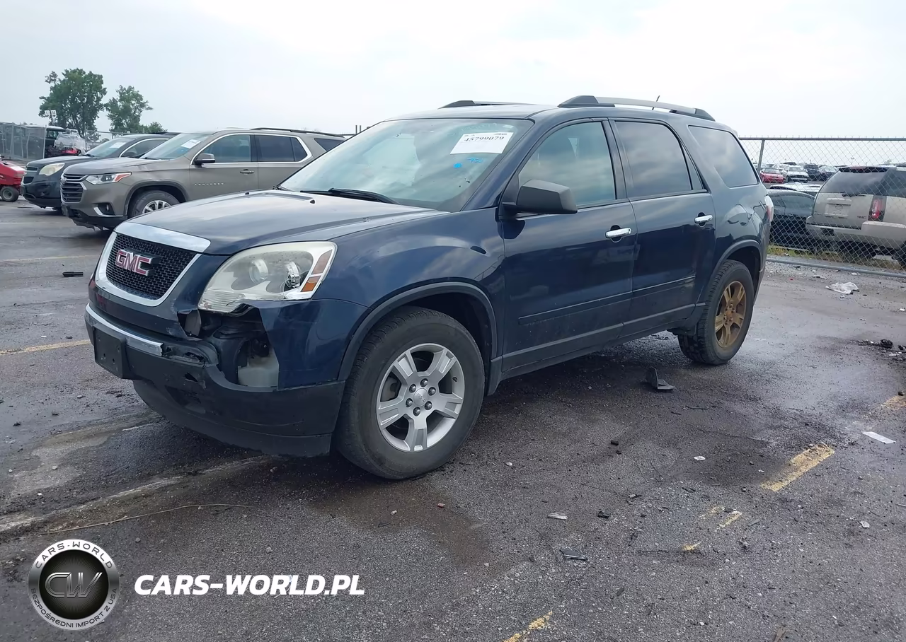 2012 GMC Acadia Sle VIN:1GKKRPED0CJ366949 - 2