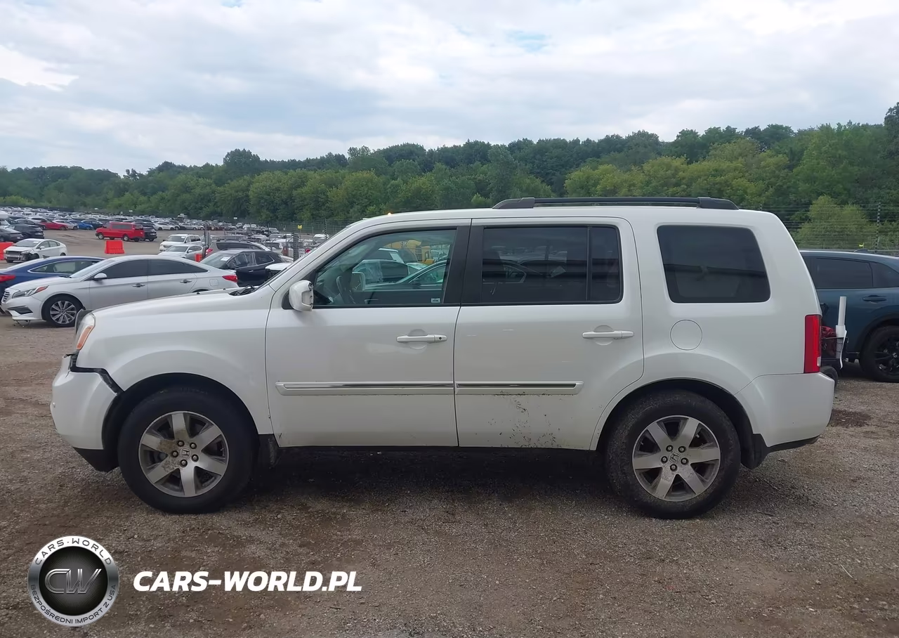2014 Honda Pilot Touring VIN:5FNYF4H98EB001403 - 14