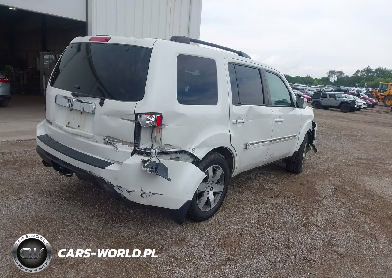 2014 Honda Pilot Touring VIN:5FNYF4H98EB001403 - 4