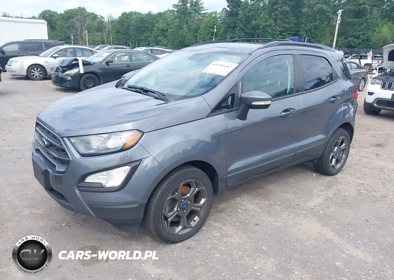 2018 Ford Ecosport Ses VIN:MAJ6P1CL4JC193499 - 2