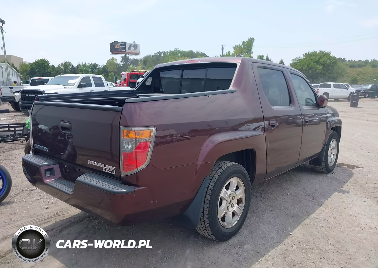 2008 Honda Ridgeline Rtl VIN:2HJYK16558H502074 - 4