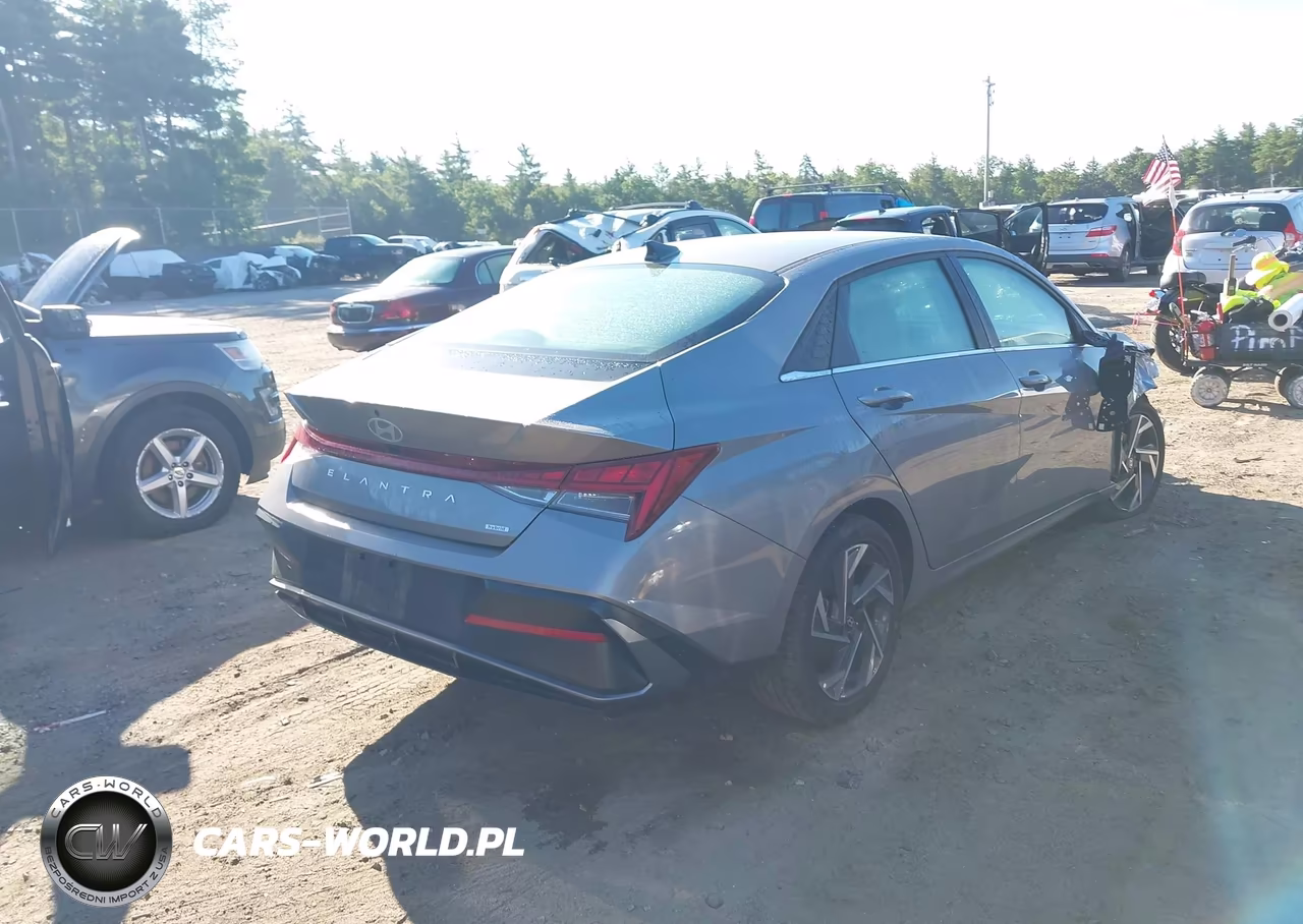 2025 Hyundai Elantra Hybrid Limited VIN:KMHLN4DJ5SU141971 - 4