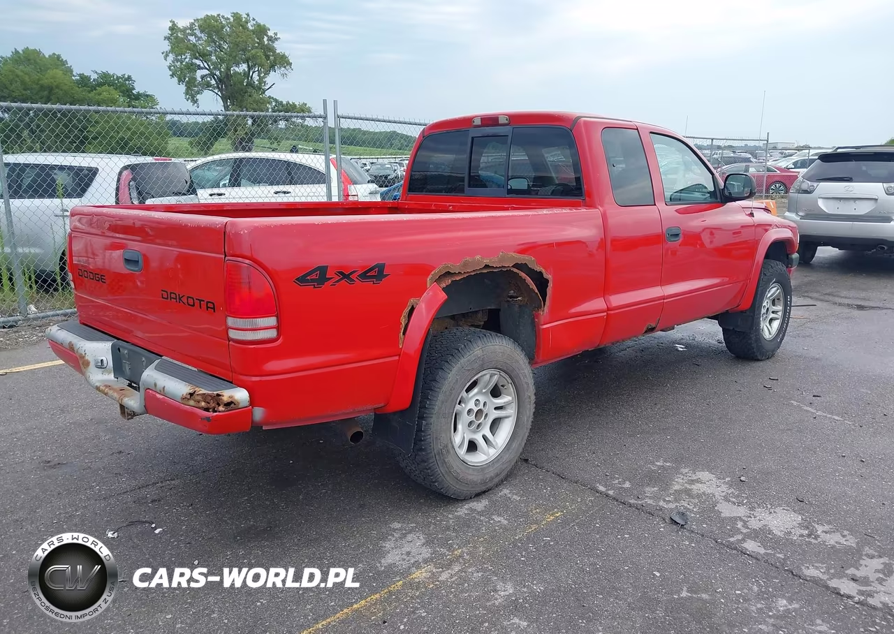 2003 Dodge Dakota Sport VIN:1D7HG32N33S170800 - 4