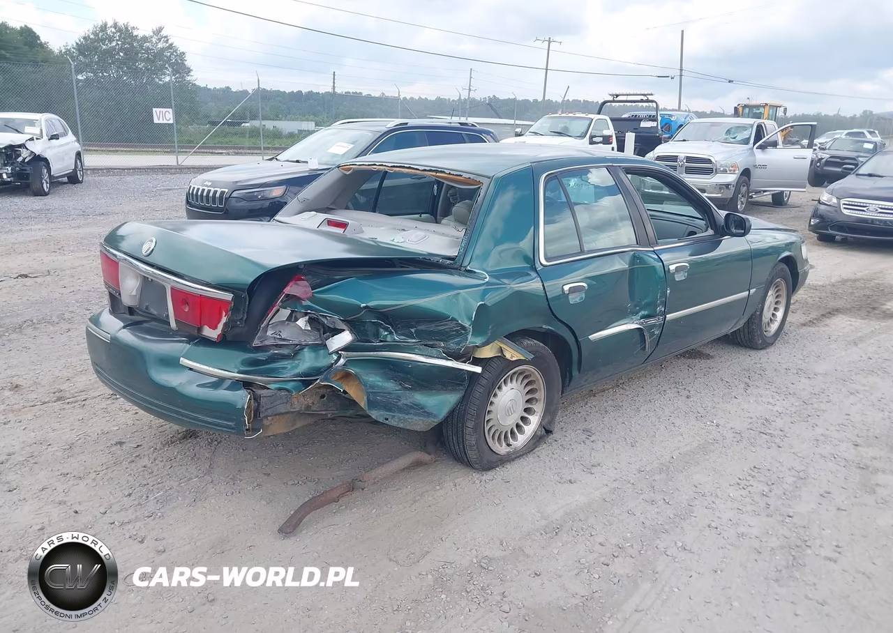 2001 Mercury Grand Marquis Ls VIN:2MEFM75W31X653816 - 4