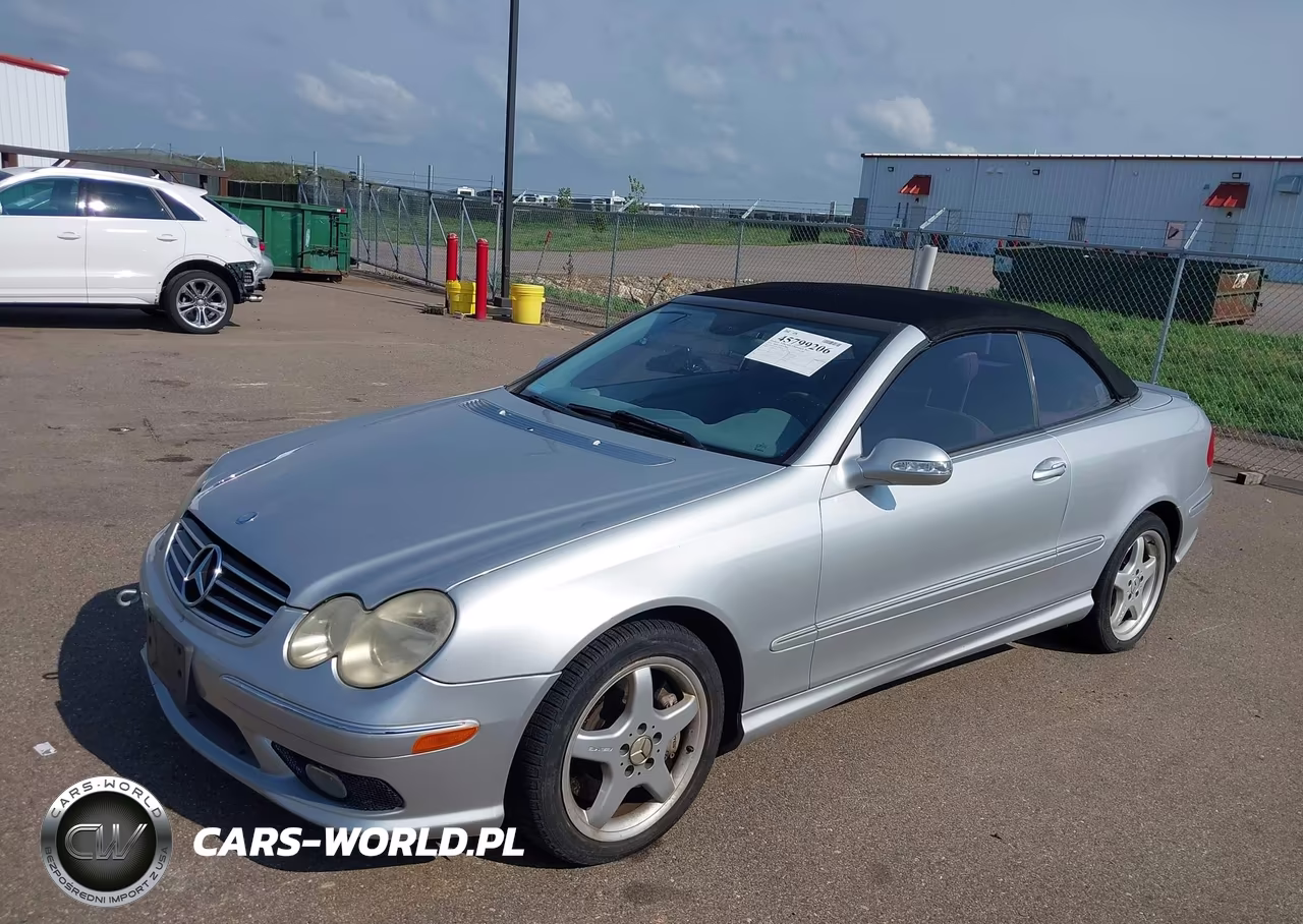 2004 Mercedes-Benz Clk 500 VIN:WDBTK75G54T018356 - 2