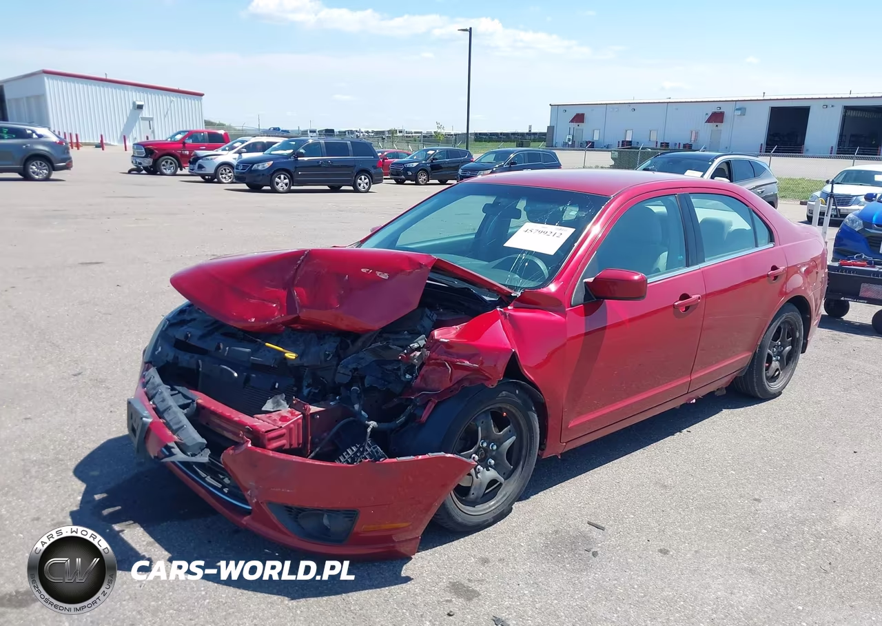 2010 Ford Fusion Se VIN:3FAHP0HA7AR146804 - 2
