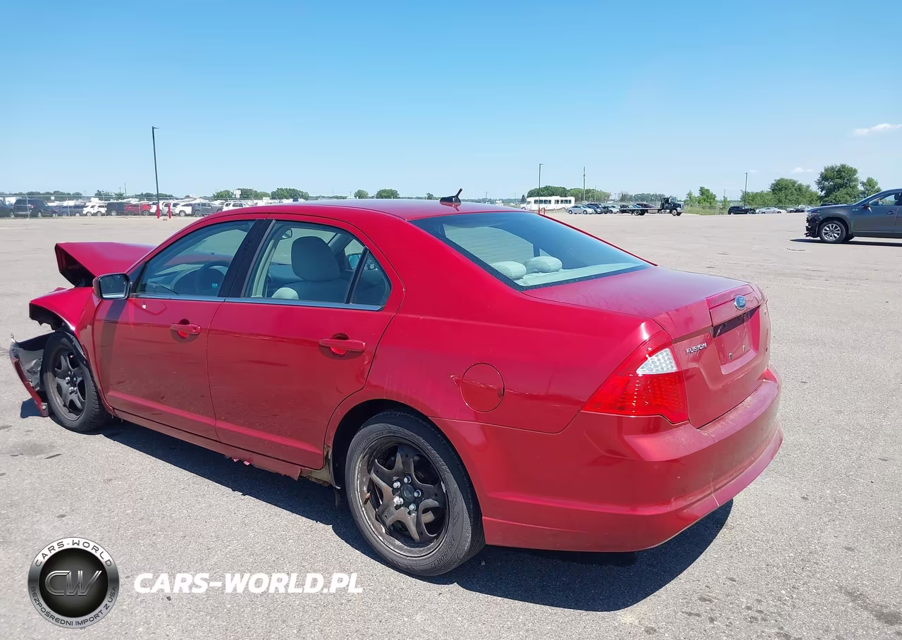 2010 Ford Fusion Se VIN:3FAHP0HA7AR146804 - 3