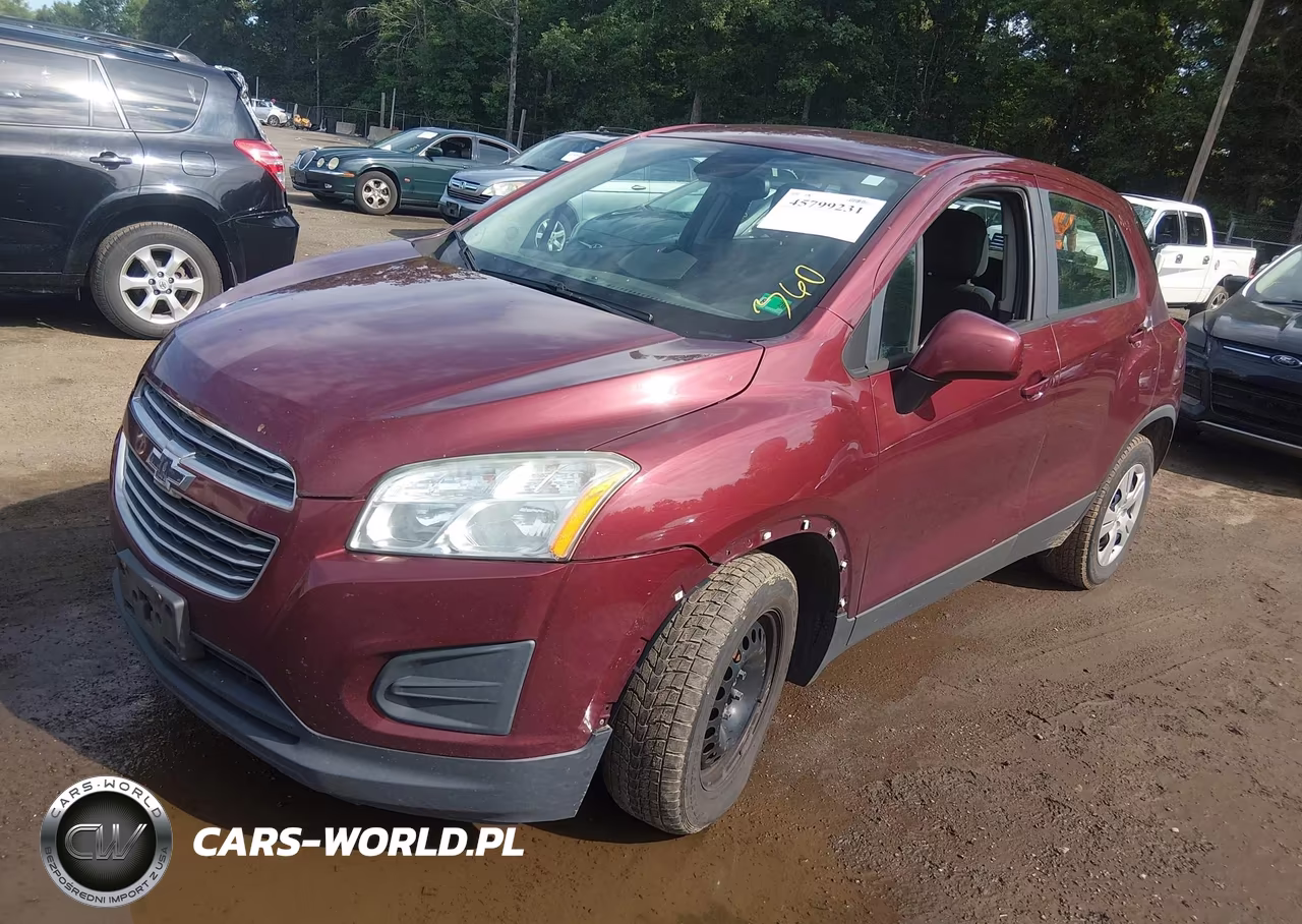 2016 Chevrolet Trax Ls VIN:3GNCJKSB9GL265153 - 2