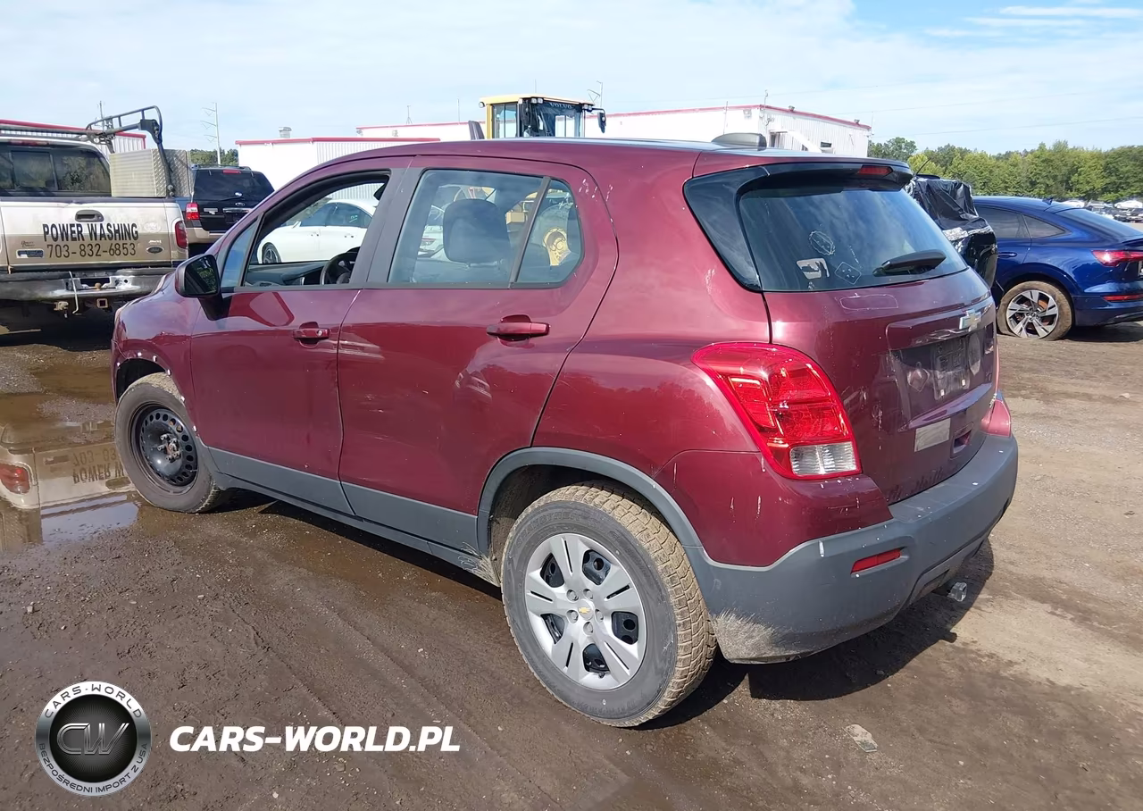 2016 Chevrolet Trax Ls VIN:3GNCJKSB9GL265153 - 3