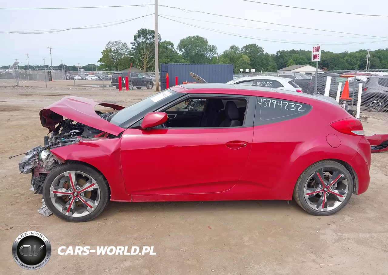 2017 Hyundai Veloster Value Edition VIN:KMHTC6AD7HU322093 - 15