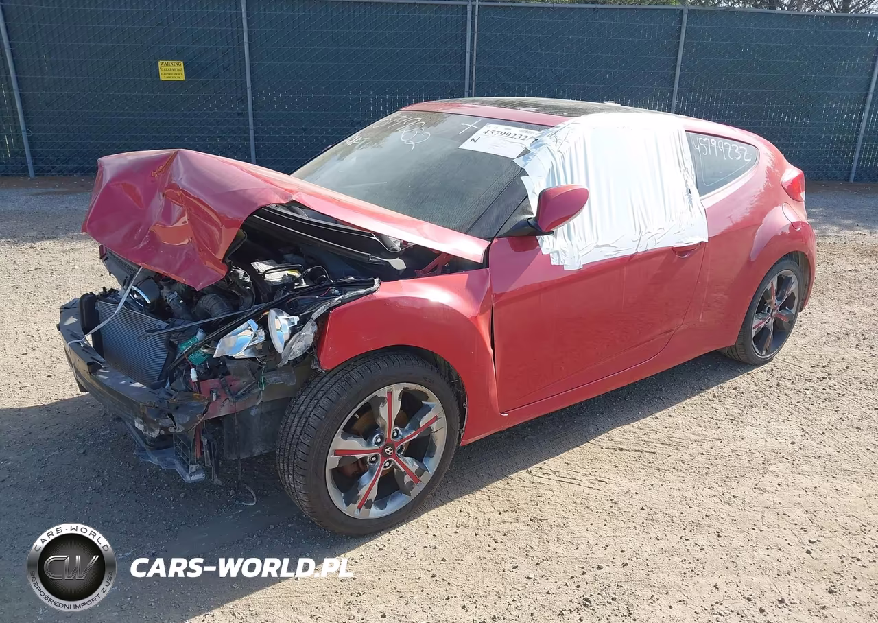 2017 Hyundai Veloster Value Edition VIN:KMHTC6AD7HU322093 - 2